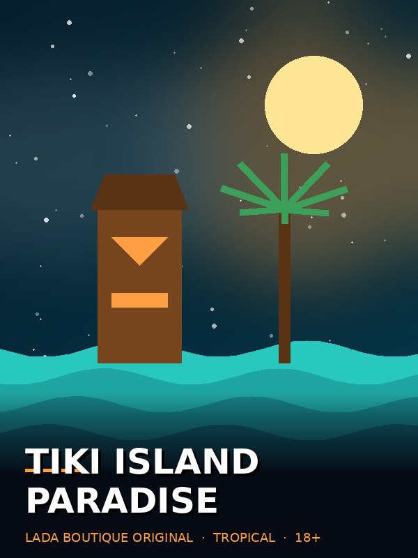 Tiki Island Paradise cover art